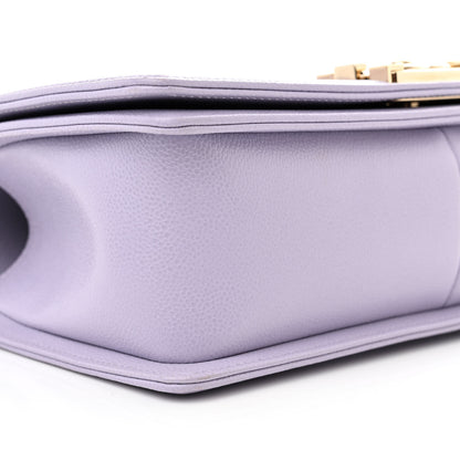 Chanel Caviar Quilted Medium Boy Flap Light Purple 9 of 12