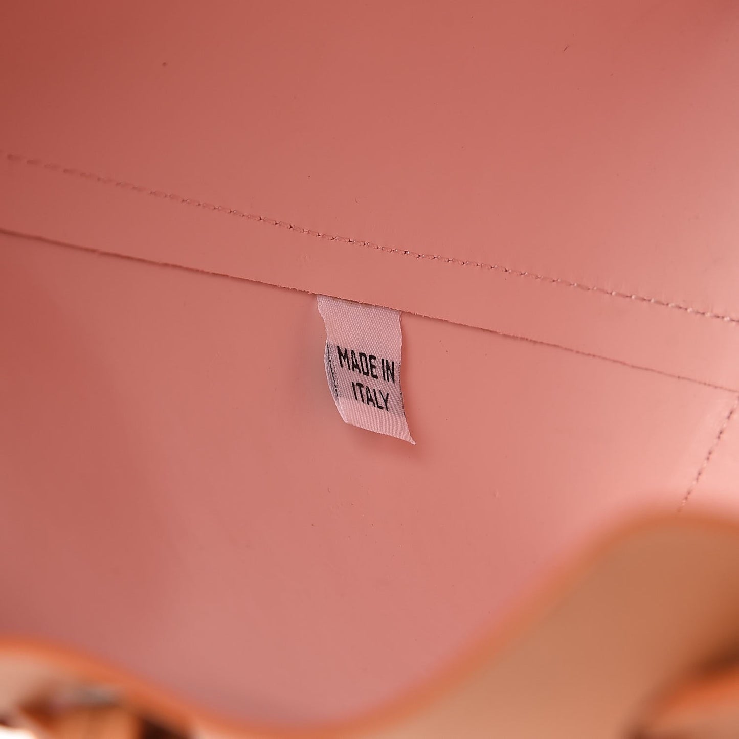 Calfskin Mini Mini Bucket Bag Cammello Rosa