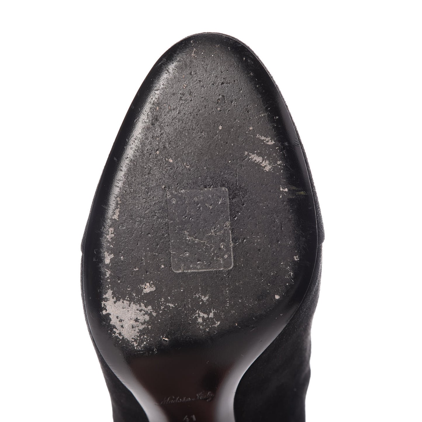 Suede Monogram Uniformes Cap Toe Chelsea 75mm Ankle Boots 41 Black