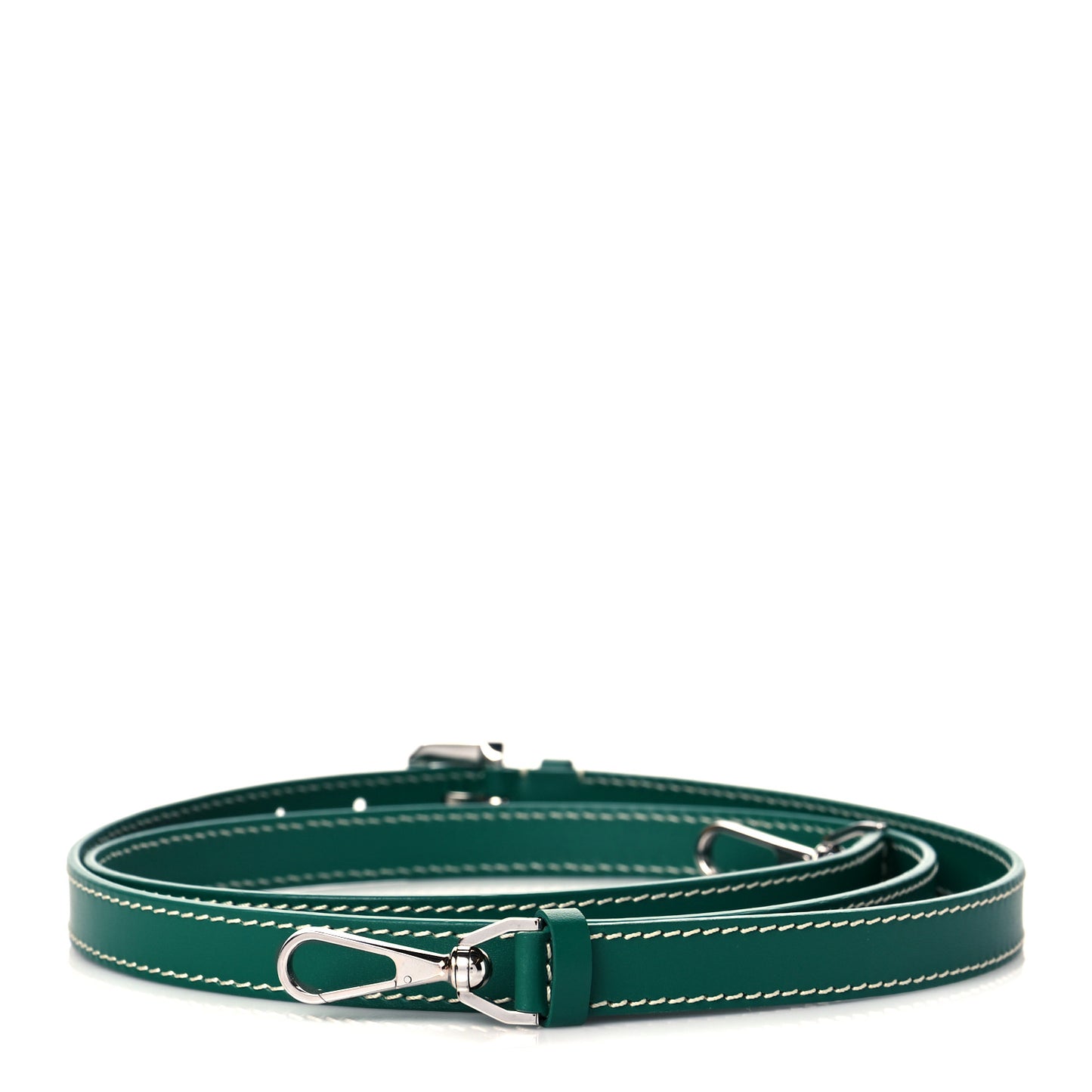 Calfskin Adjustable Shoulder Strap Green