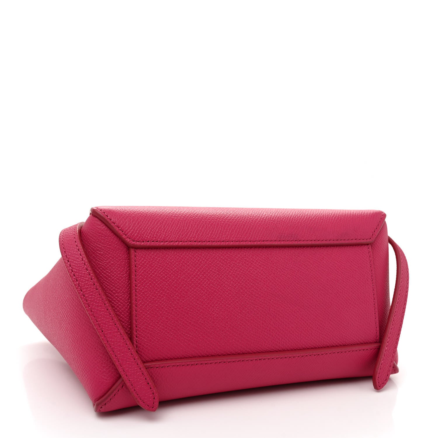 Celine Grained Calfskin Nano Belt Bag Raspberry 4 of 12