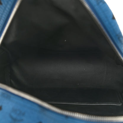 MCM Visetos Studded Medium Stark M Backpack Munich Blue 5 of 10