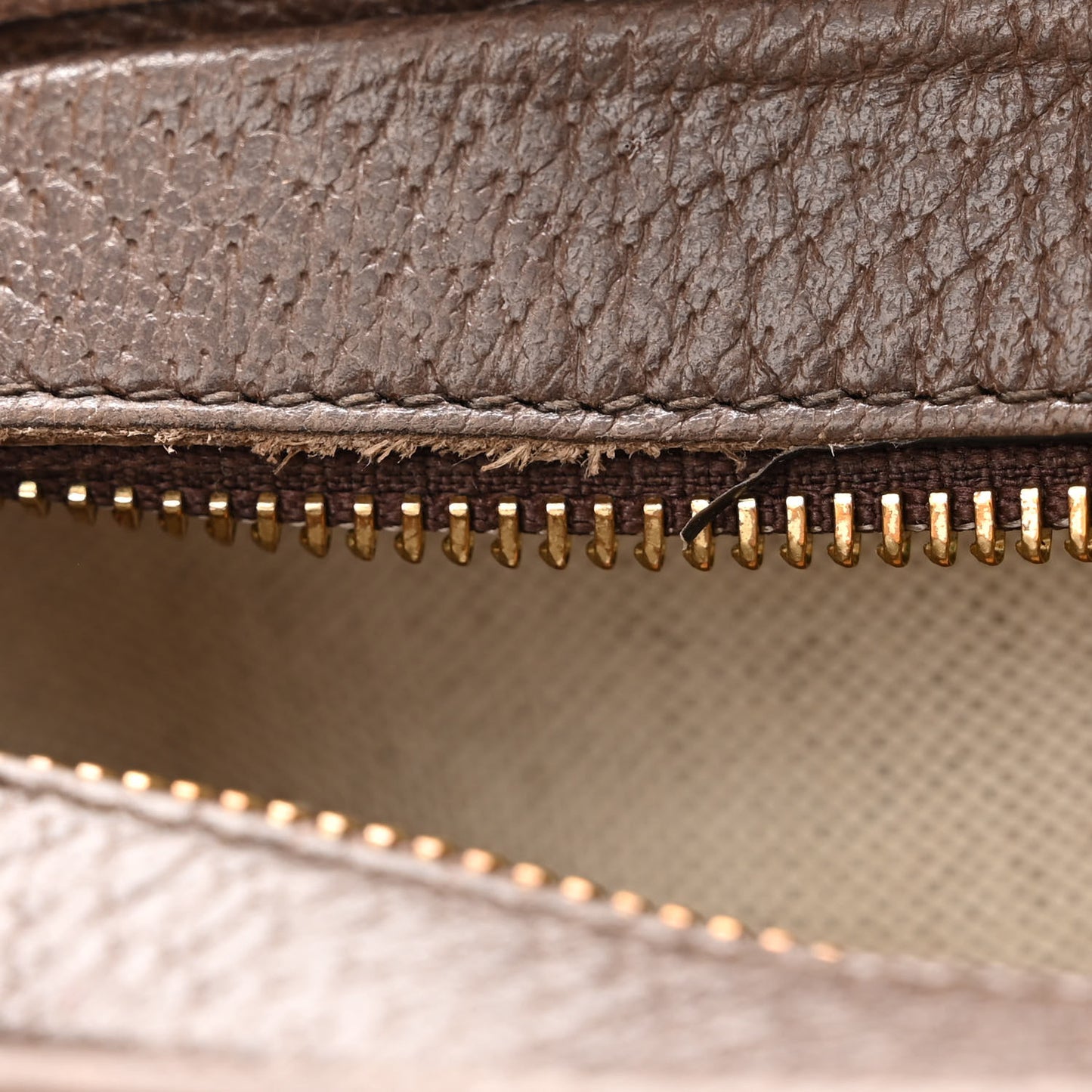 Monogram Jumbo GG Textured Dollar Calfskin Web Mini Crossbody Bag Camel Ebony New Acero