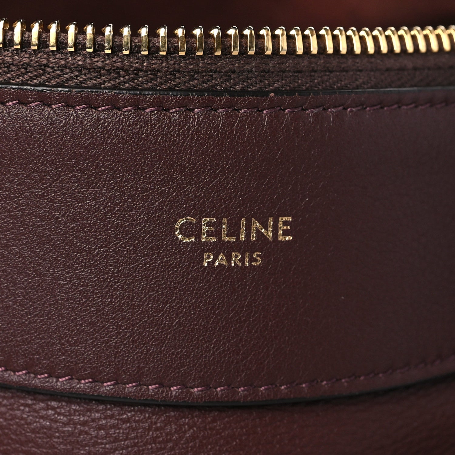 Celine Supple Calfskin Medium Romy Shoulder Bag Hickory 6 of 14
