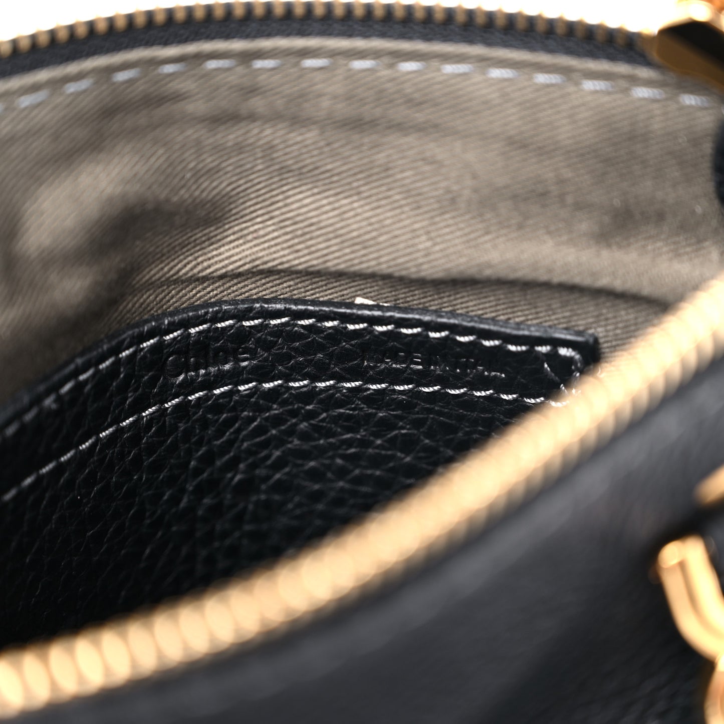 Calfskin Mini Marcie Satchel Black