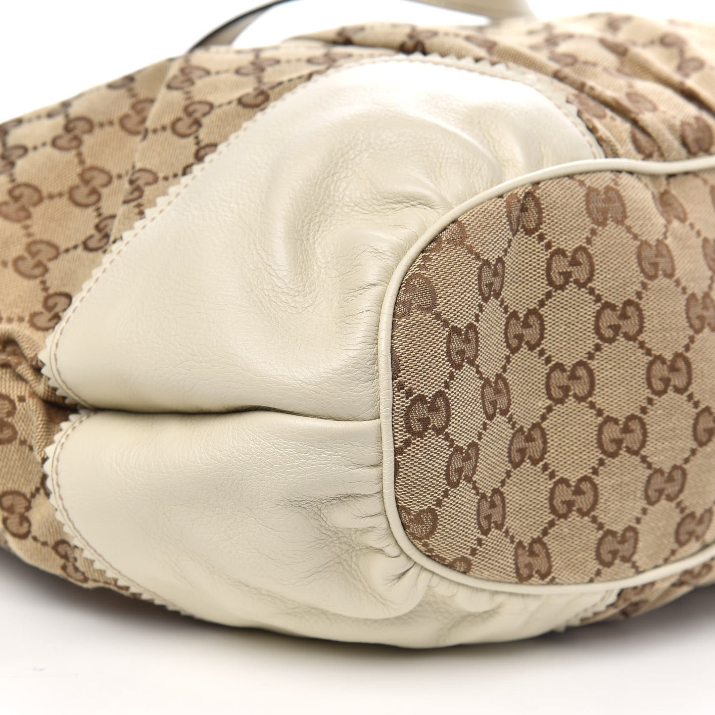 Monogram Large Tribeca Tote Off White