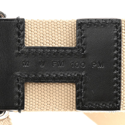 Hermes Vache Hunter Sangle Nomade 40 Belt M Black Beige 4 of 6