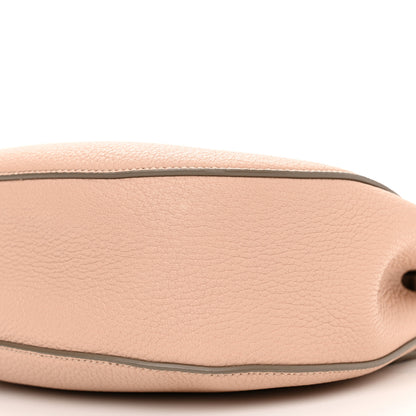 Chloe Grained Lambskin Drew Shoulder Bag Cement Pink 10 of 12