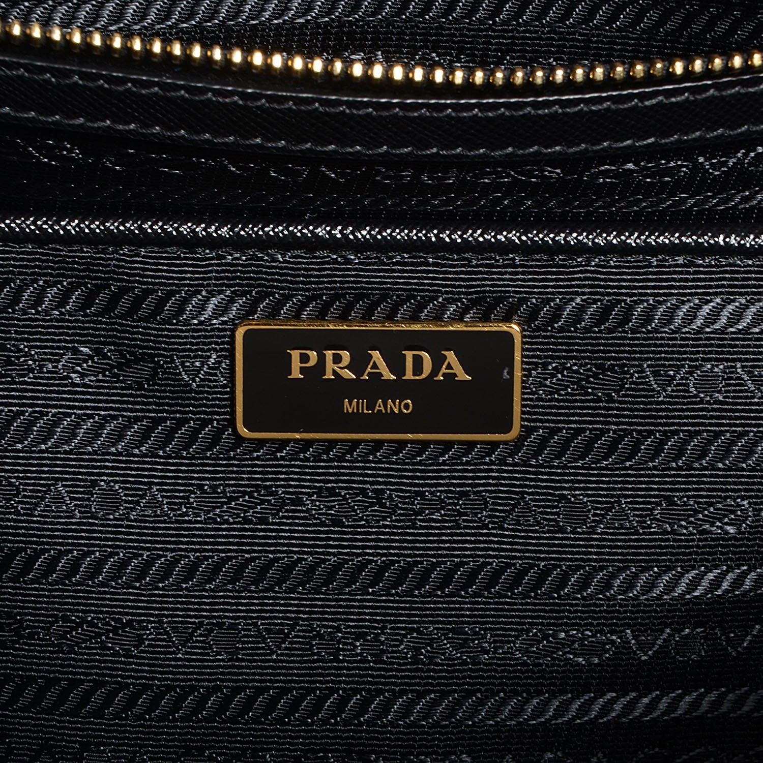 Prada Saffiano Lux Extra Large Galleria Double Zip Tote Black 6 of 10