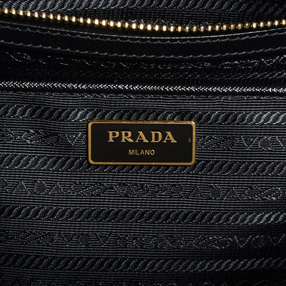 Prada Saffiano Lux Extra Large Galleria Double Zip Tote Black 6 of 10
