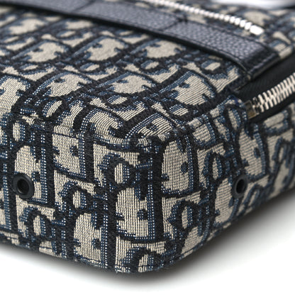 Christian Dior HOMME Oblique Safari Messenger Blue 6 of 10
