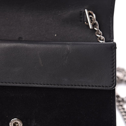 Gucci Suede Super Mini Dionysus Shoulder Bag Black 7 of 13