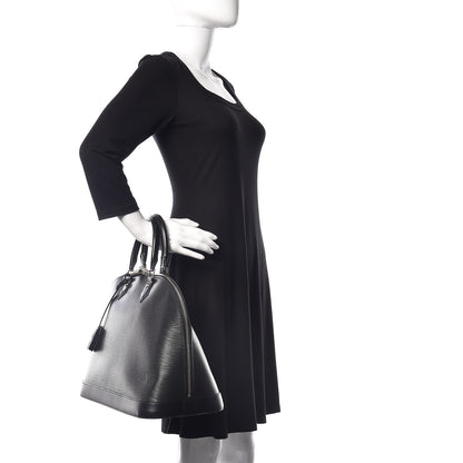 Louis Vuitton Epi Alma GM Black 2 of 14