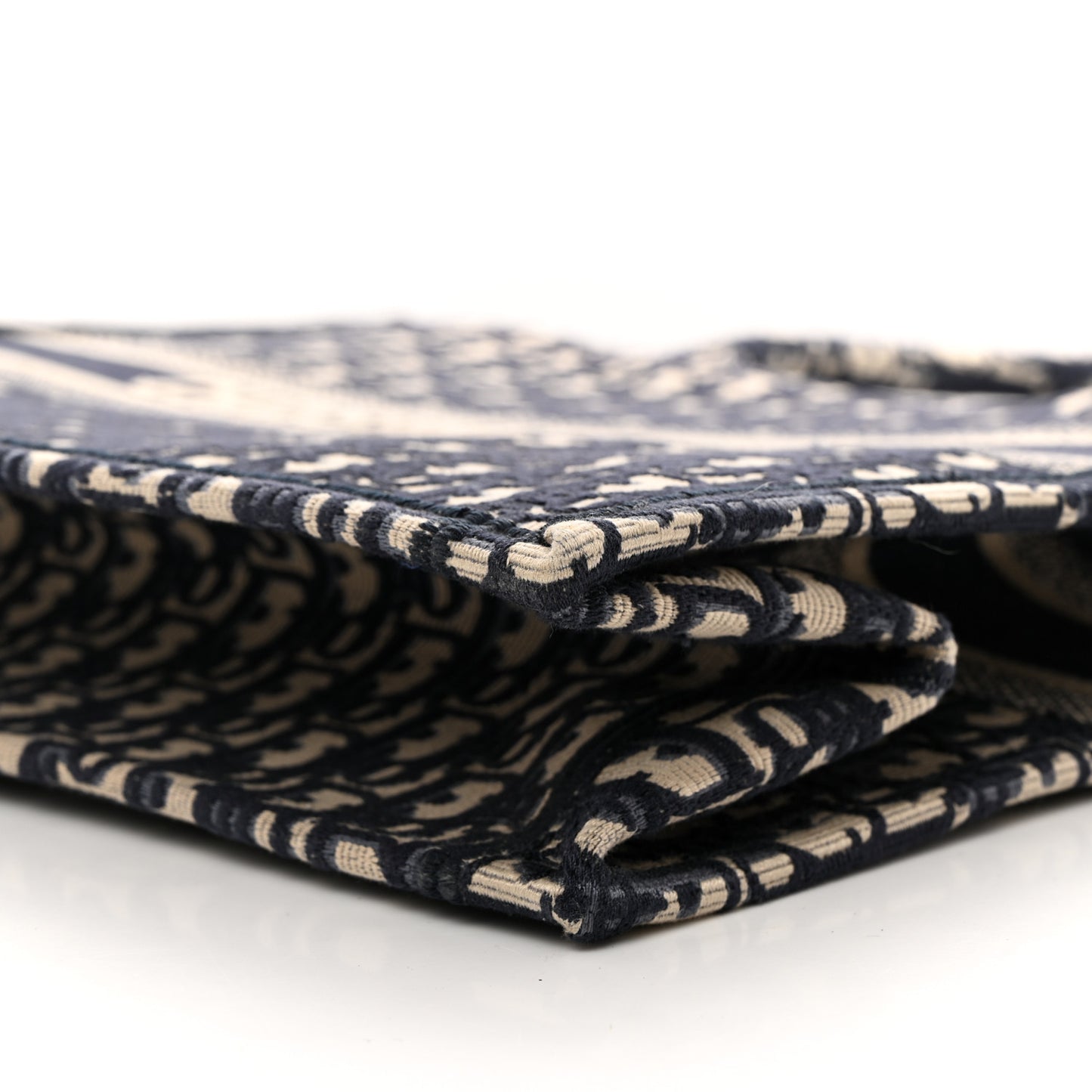 Oblique Large Book Tote Blue Multicolor