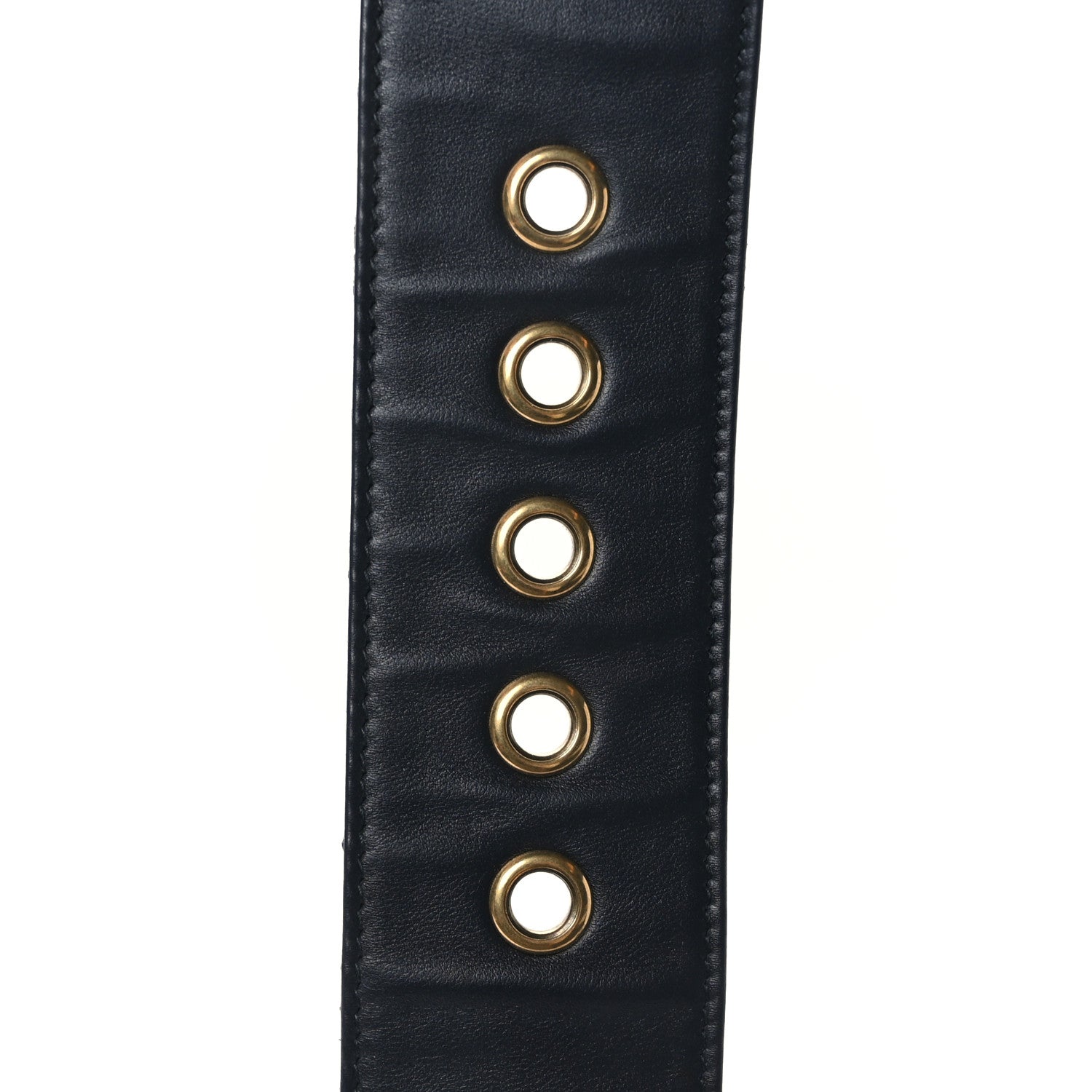 Christian Dior Oblique Diorquake Belt 80 32 Blue Multi 5 of 6