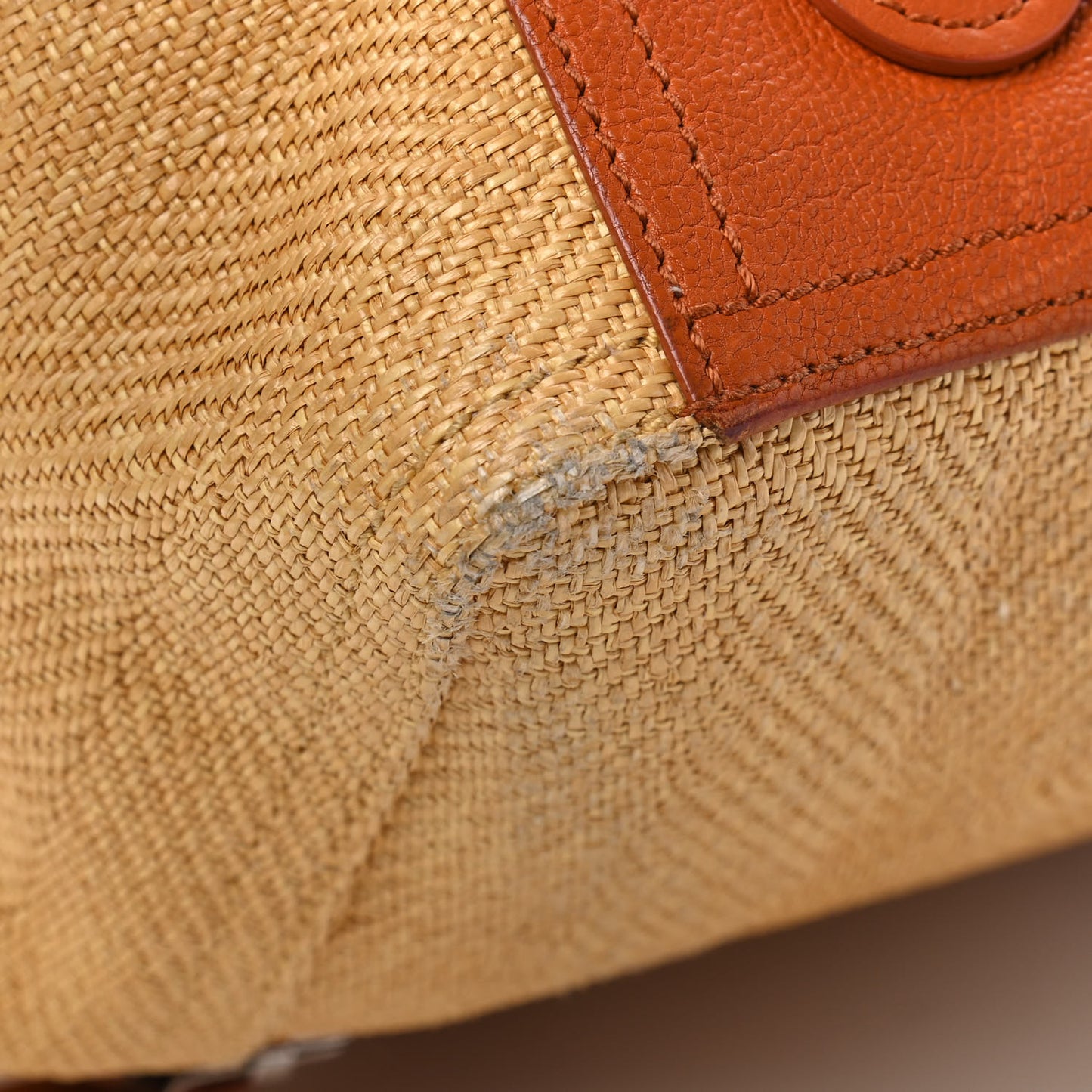 Straw Raffia Medium Downtown Tote