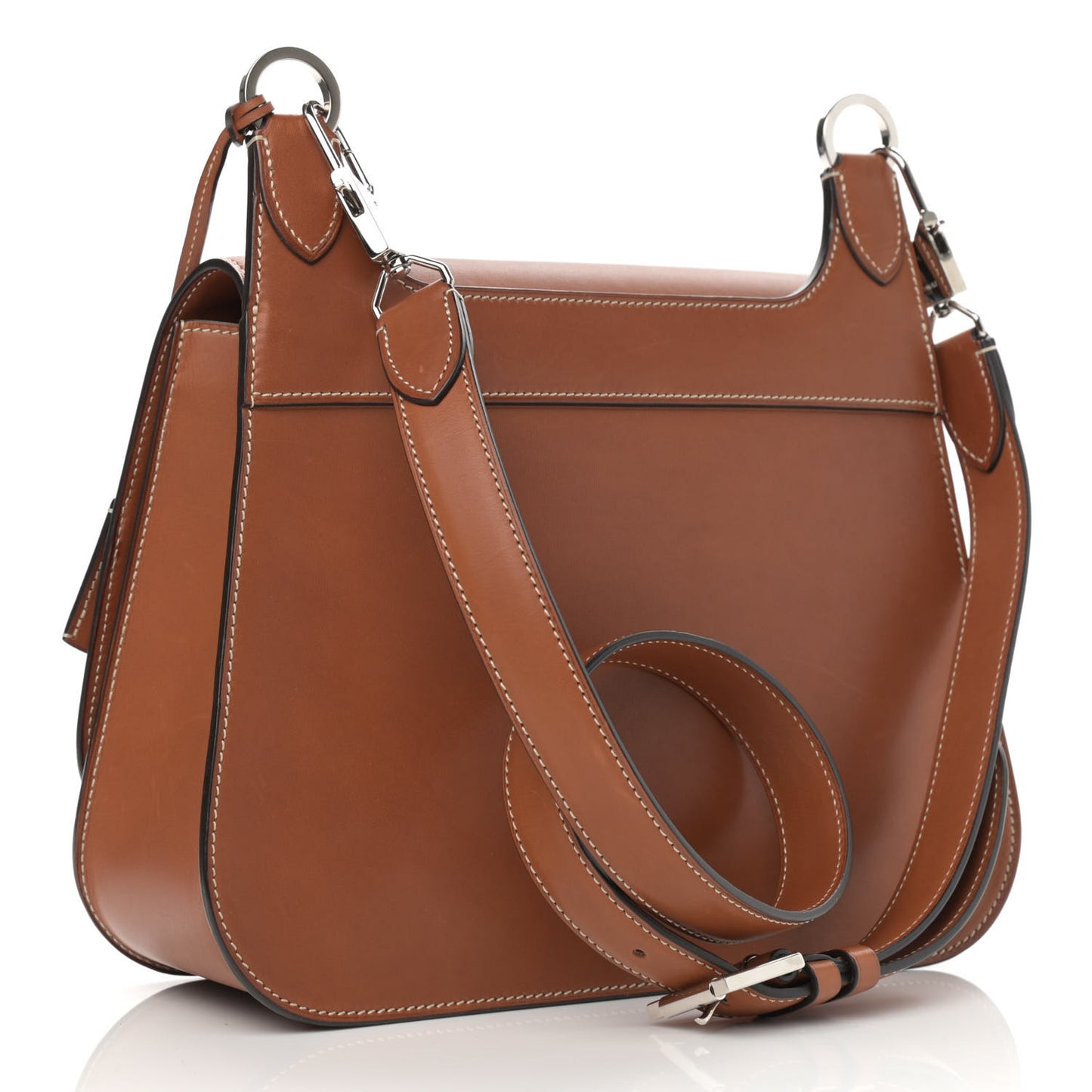 Barenia Rejane Saddle Bag Tan