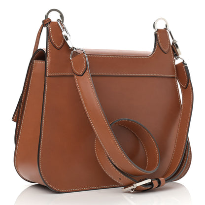 Moynat Barenia Rejane Saddle Bag Tan 3 of 13