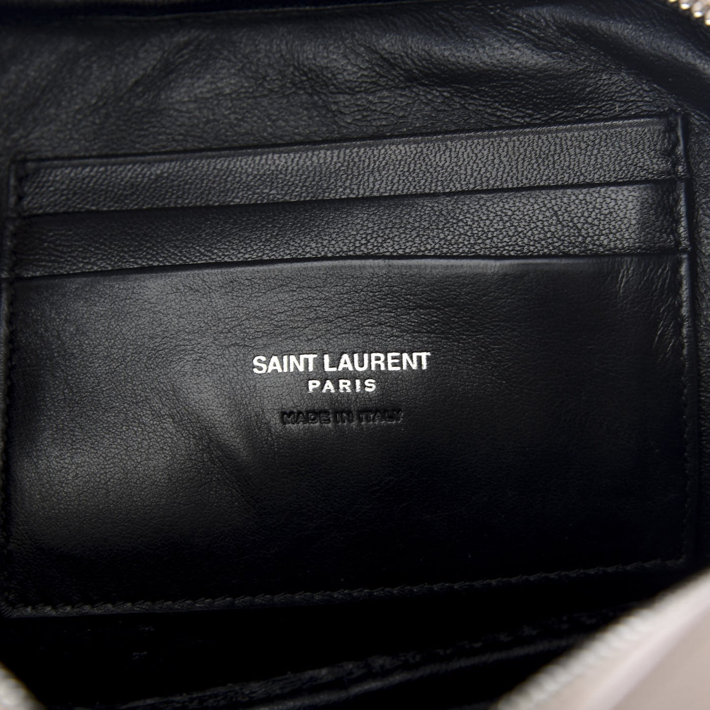 Grain De Poudre Matelasse Monogram Mini Lou Camera Bag Marble Pink
