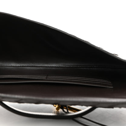 Bottega Veneta Nappa Intrecciato Long Andiamo Top Handle Clutch Fondant 5 of 7