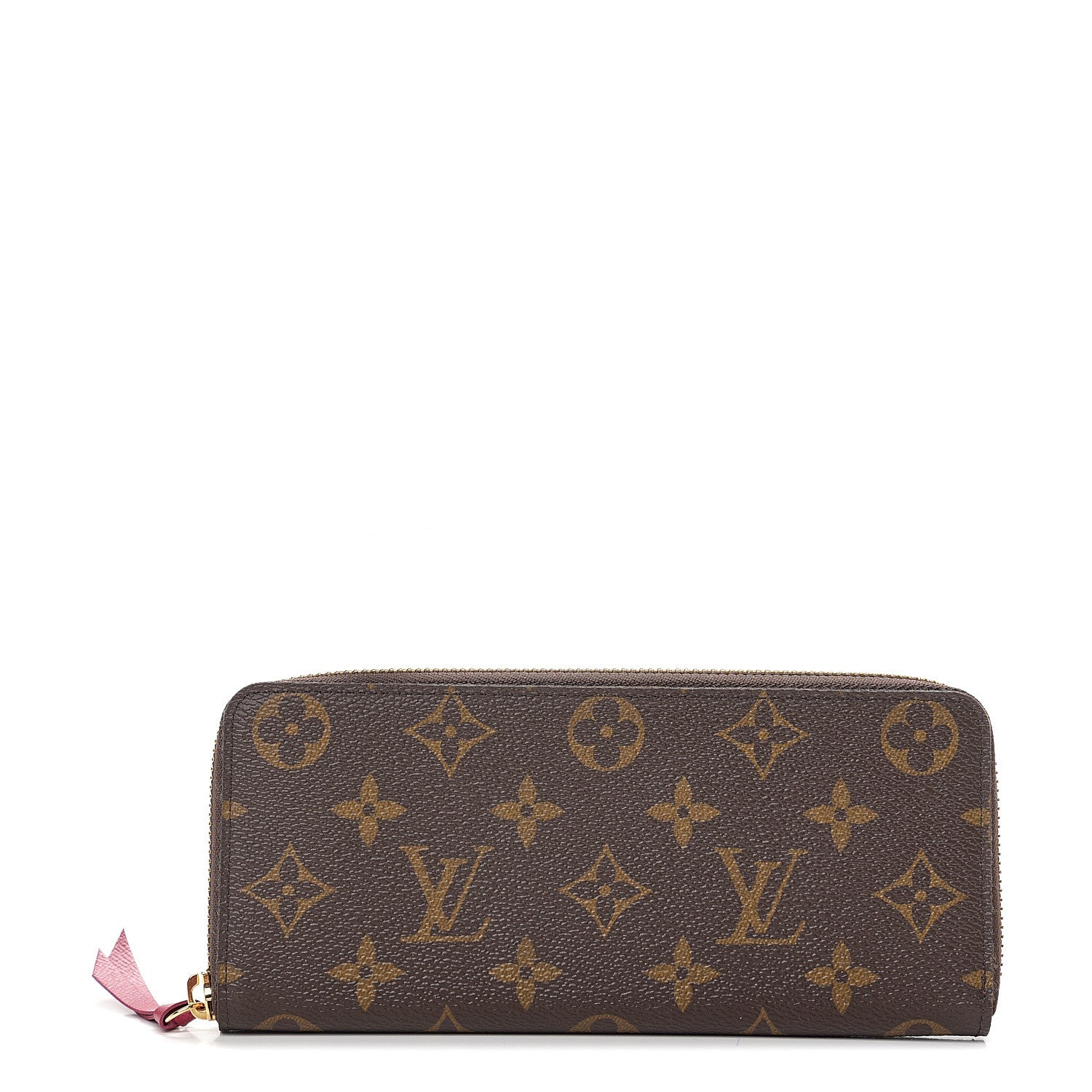Louis Vuitton Monogram Clemence Wallet Fuchsia 1 of 6