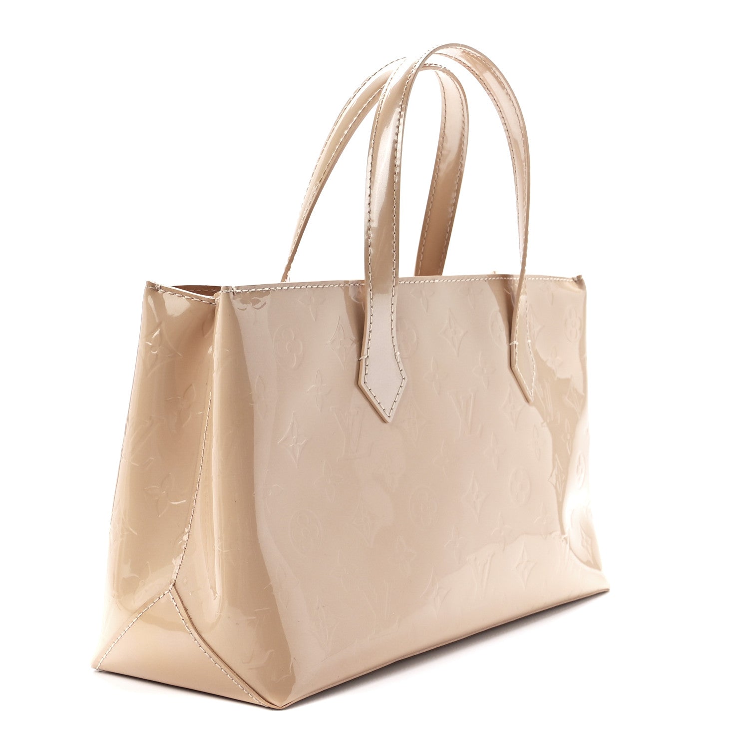 Louis Vuitton Vernis Wilshire PM Rose Florentin 3 of 11