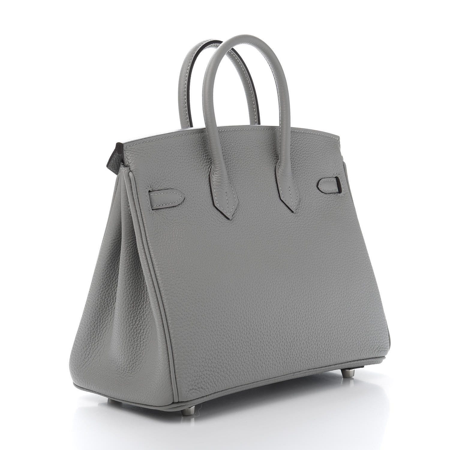Hermes Togo Birkin 25 Gris Mouette 3 of 12