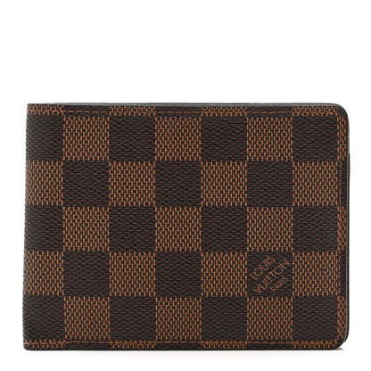 Louis Vuitton Damier Ebene Multiple Wallet 1 of 10