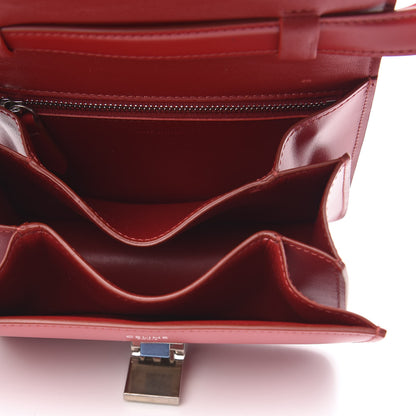 Celine Box Calfskin Small Classic Box Flap Bag Red 5 of 10