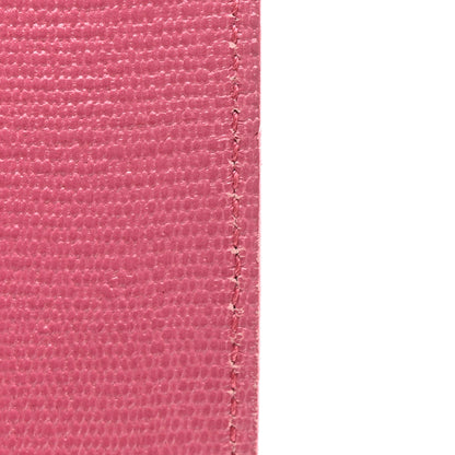 Saint Laurent Textured Calfskin Y Ligne Clutch Fuchsia 9 of 12
