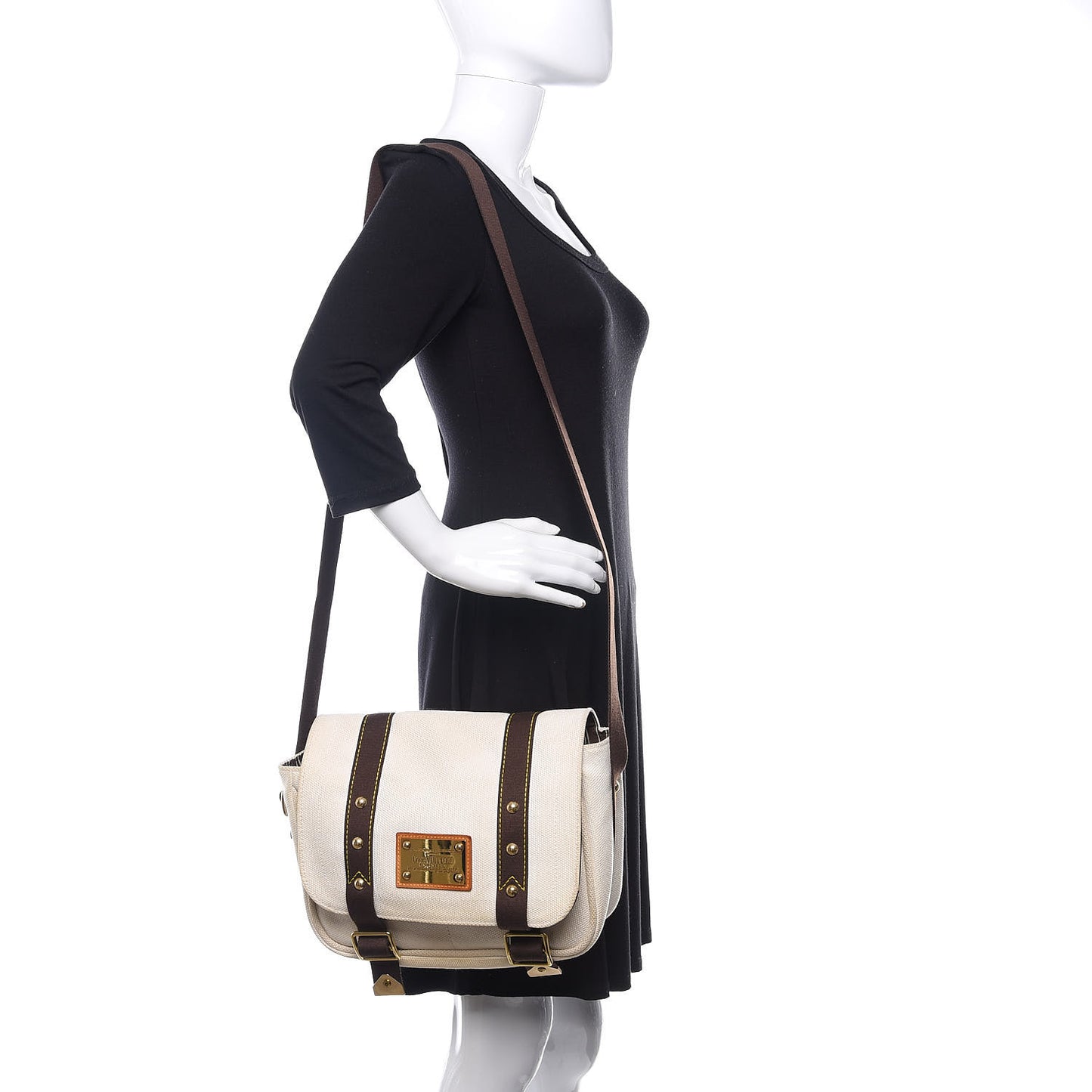 Antigua Besace PM Messenger White