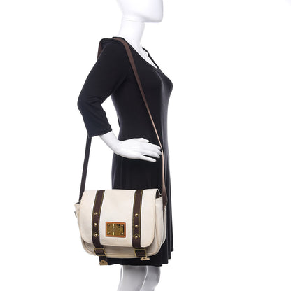 Louis Vuitton Antigua Besace PM Messenger White 2 of 8