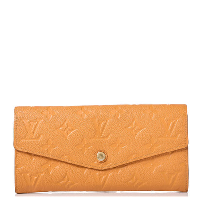 Louis Vuitton Empreinte Curieuse Wallet Safran 1 of 9