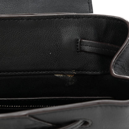 MCM Calfskin Ottomar Monogram Essential Backpack Black 11 of 14