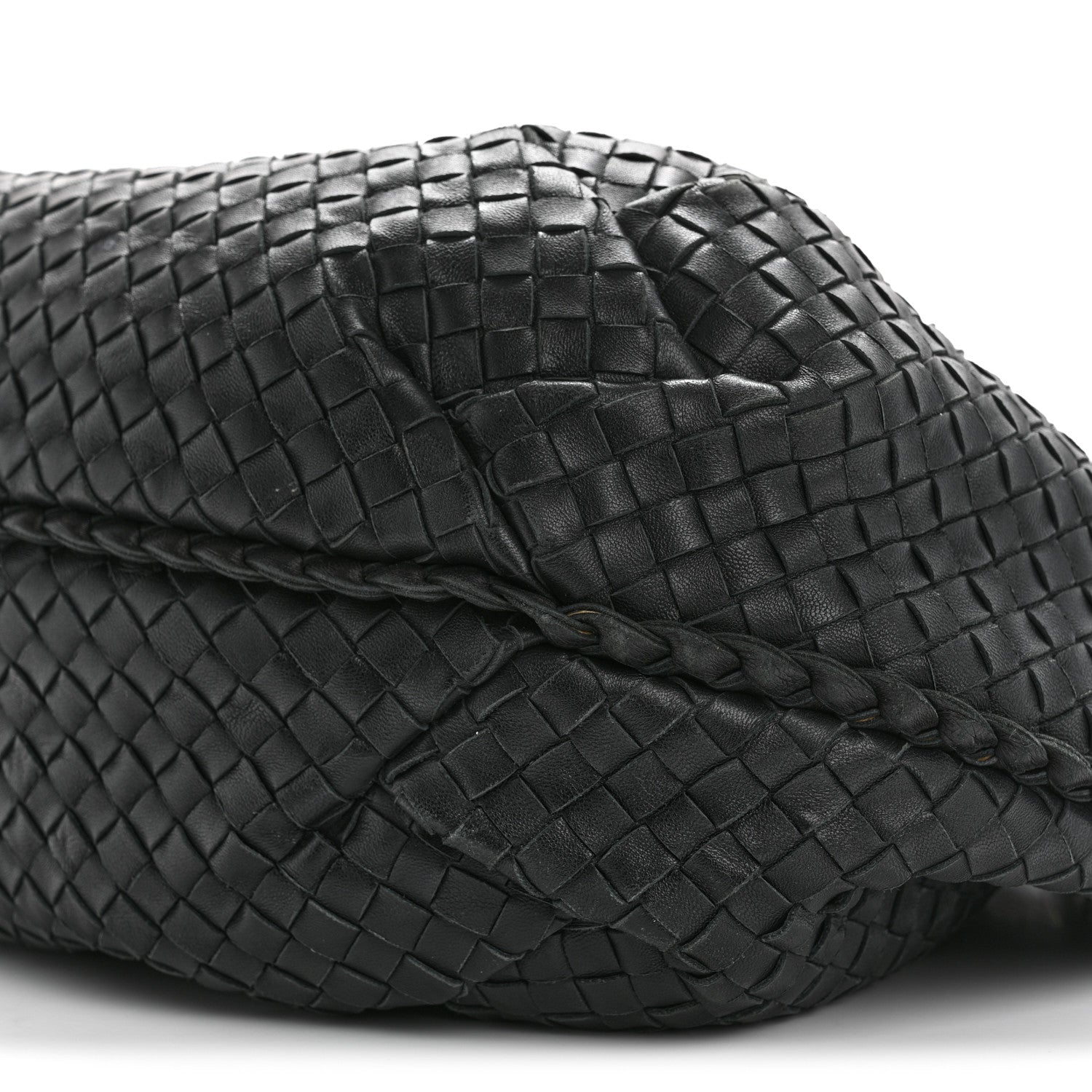 Bottega Veneta Nappa Intrecciato Large Belly Veneta Hobo Black 11 of 15