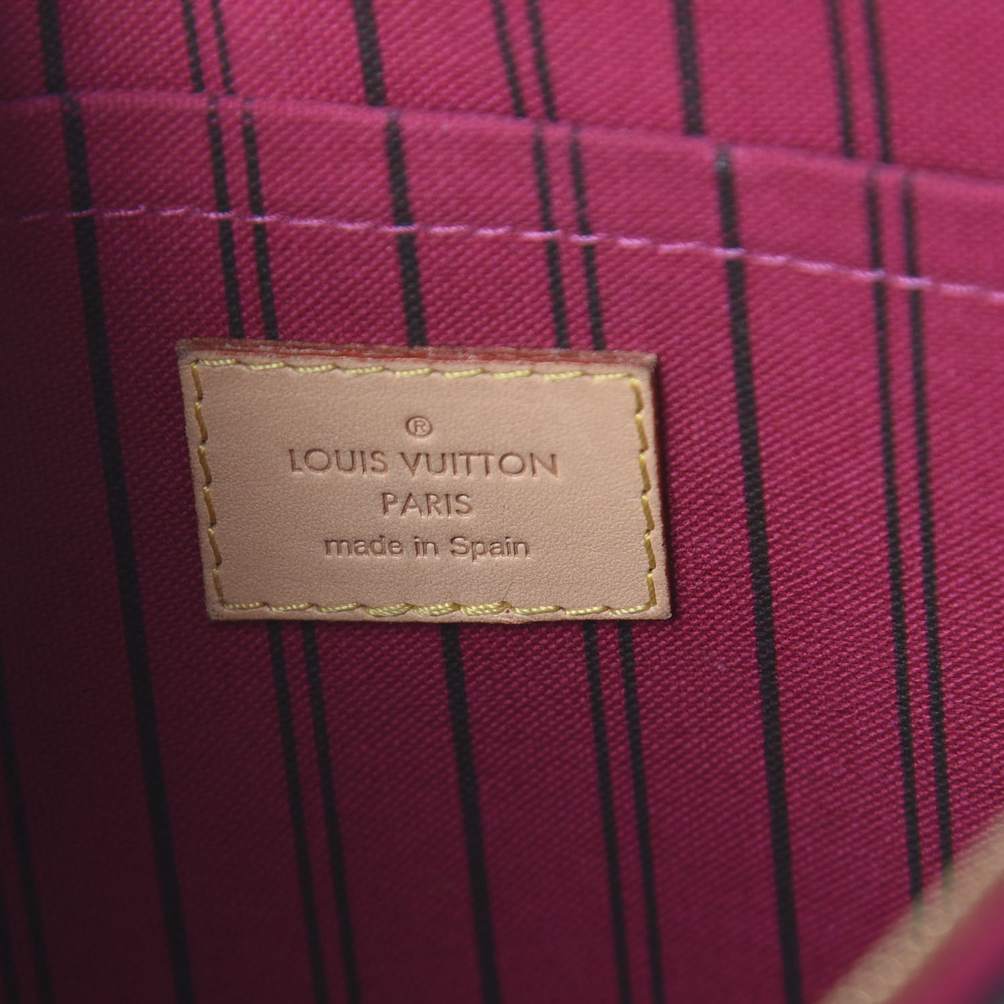 Monogram Neverfull MM GM Pochette Pivoine