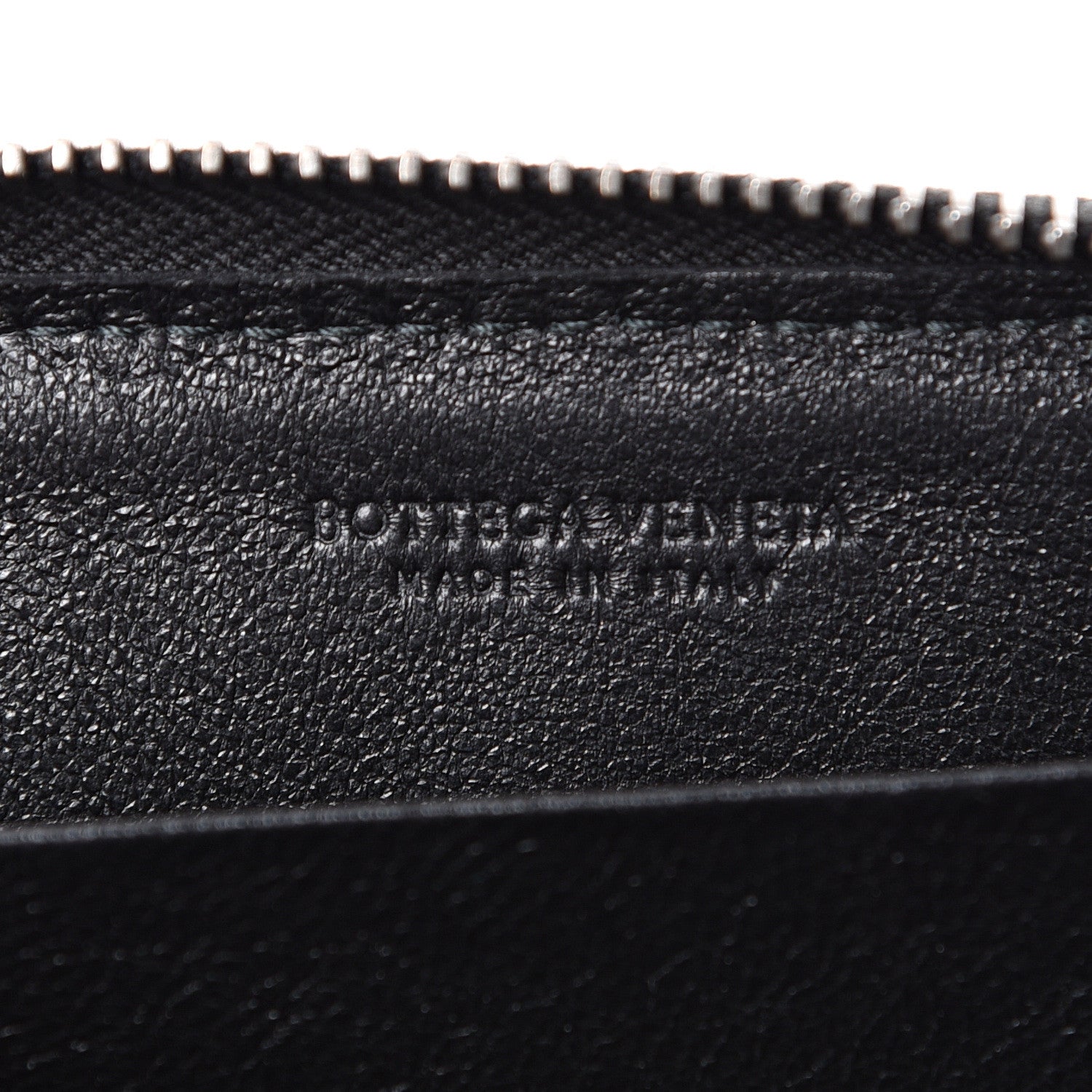 Bottega Veneta Nappa Intrecciato Zip Around Coin Purse Black 5 of 7