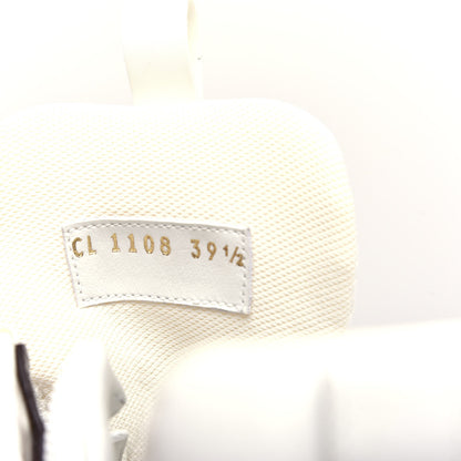 Louis Vuitton Calfskin Monogram Run Away Sneakers 39.5 White 9 of 10