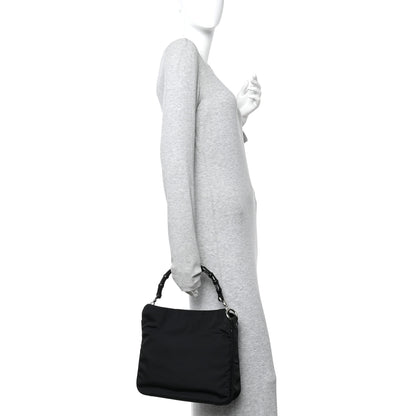 Gucci Nylon Bamboo Hobo Black 2 of 11