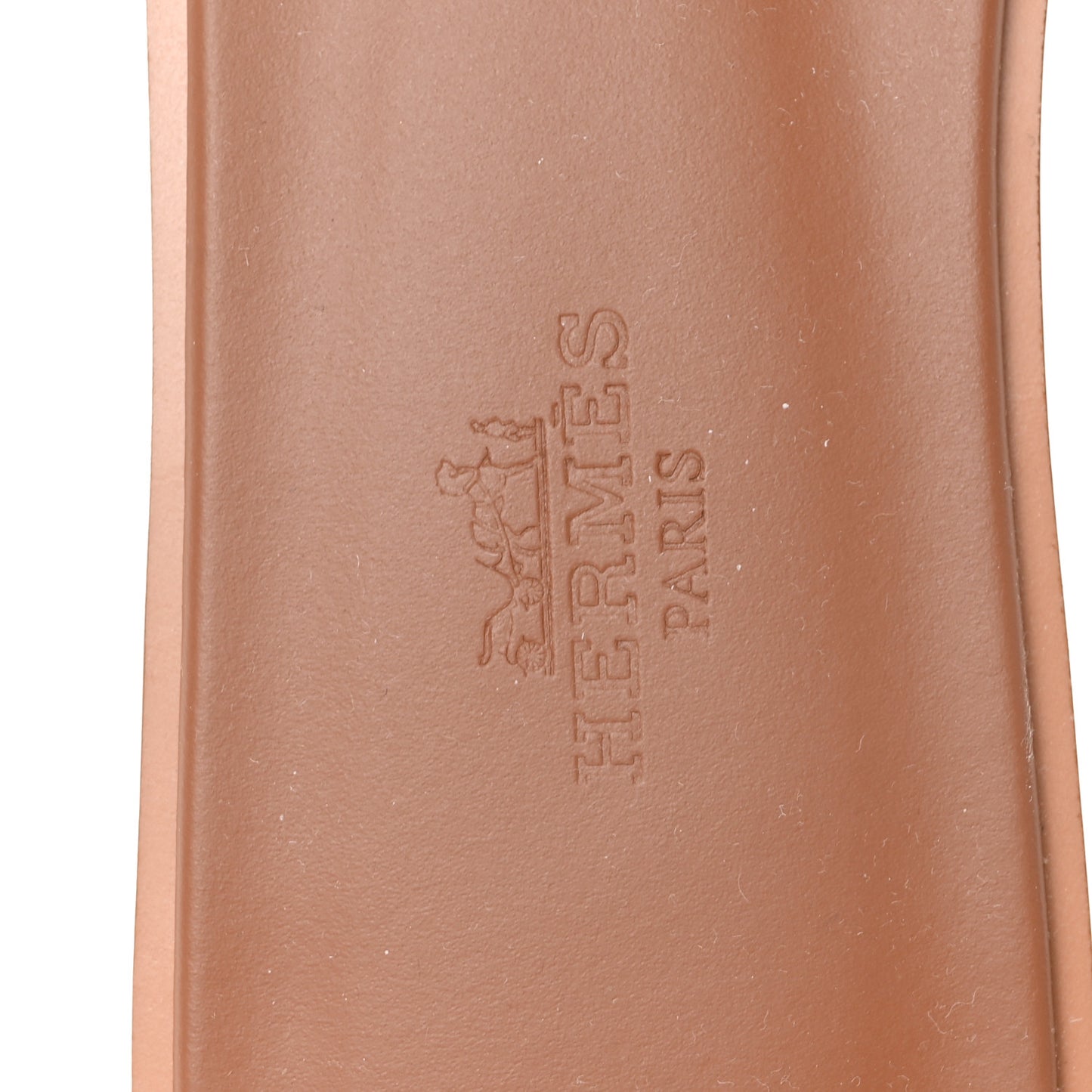 Box Calfskin Oran Sandals 37.5 Gold