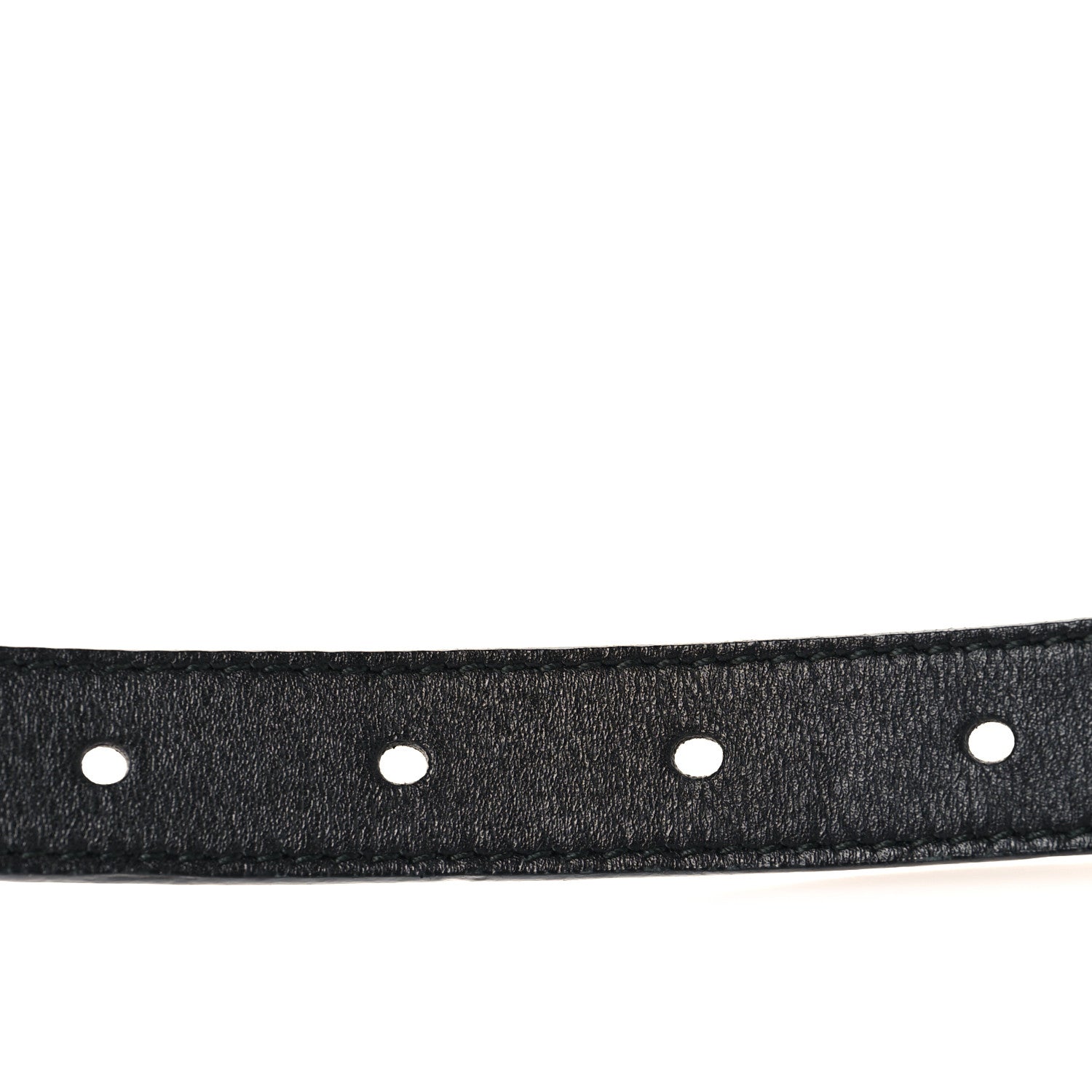 Gucci Calfskin Double G 20mm Belt 80 32 Black 3 of 5