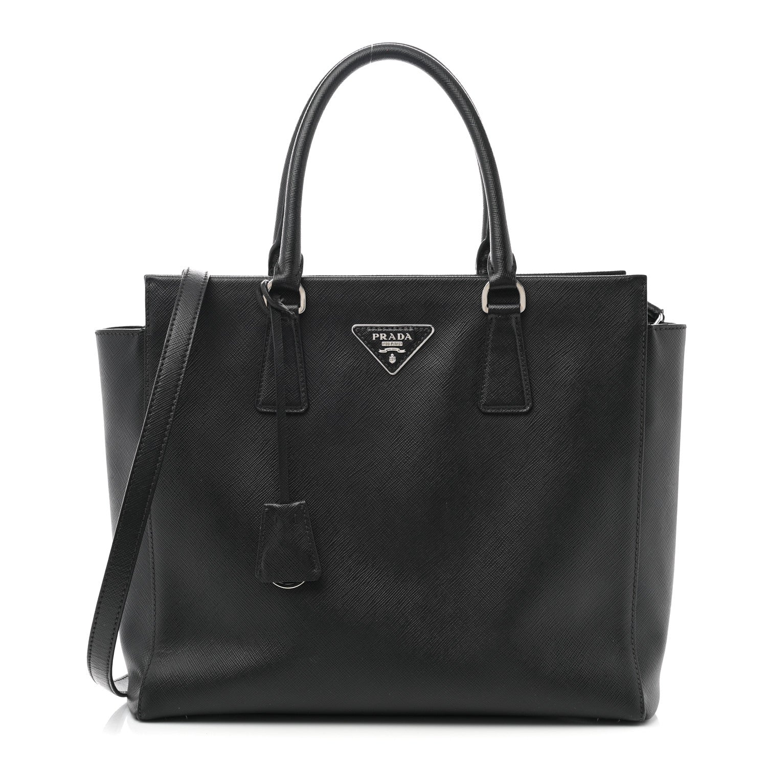 Prada Saffiano Shopping Tote Black 1 of 11
