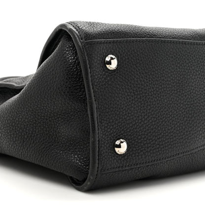 Prada Vitello Phenix Shopping Satchel Black 8 of 12