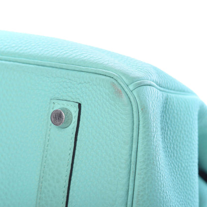 Hermes Togo Birkin 35 Bleu Atoll 44 of 48