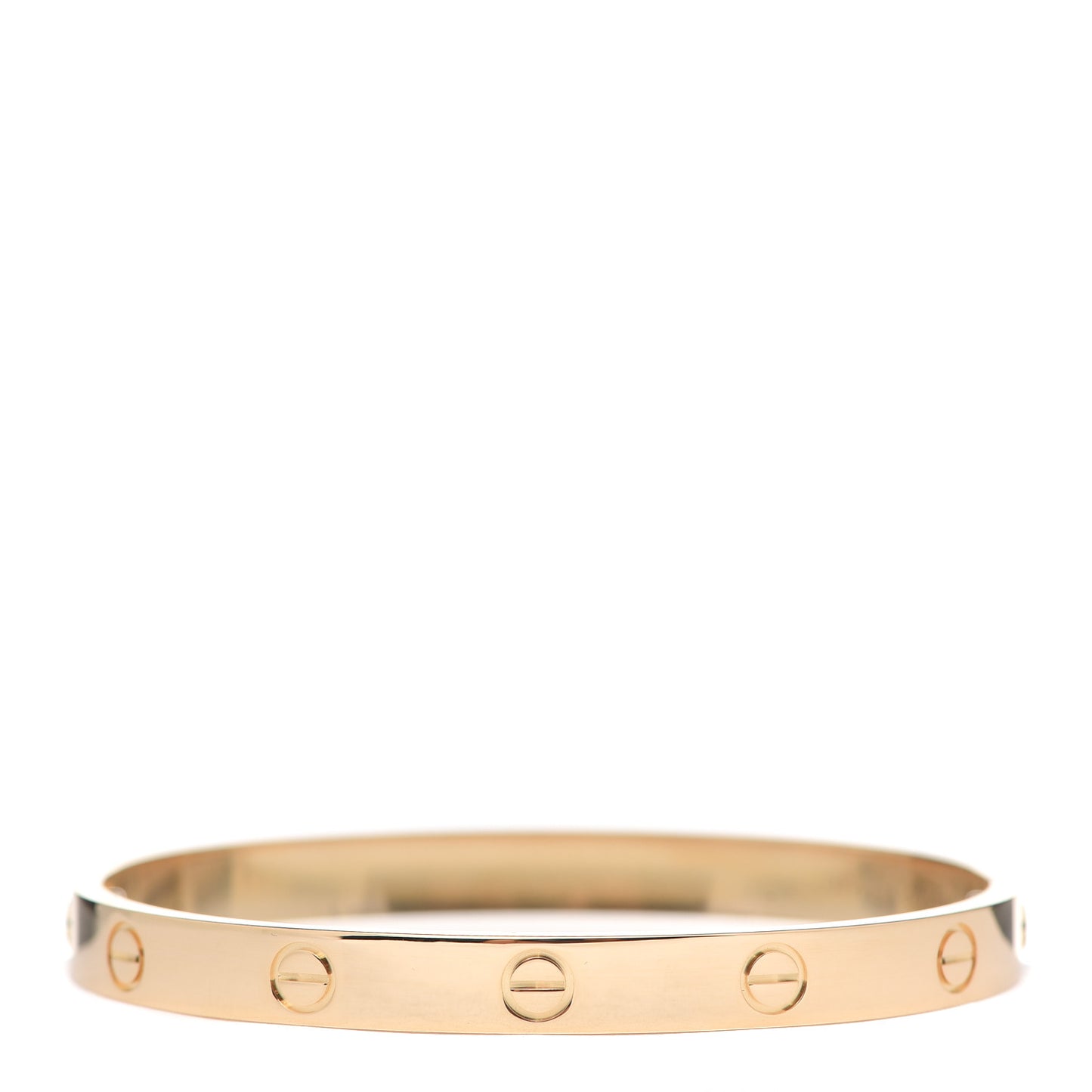 18K Yellow Gold LOVE Bracelet 17