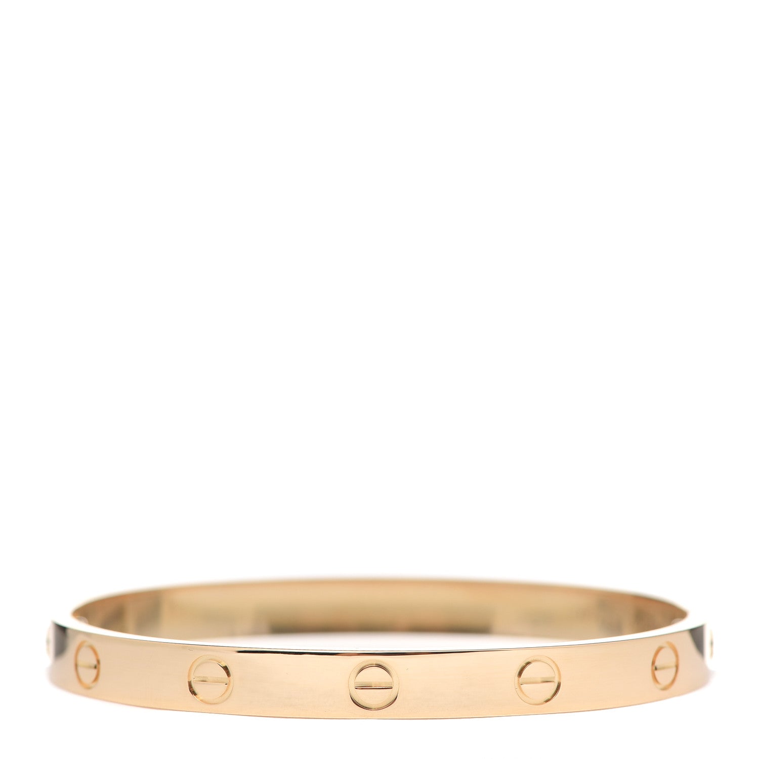 Cartier 18K Yellow Gold LOVE Bracelet 17 3 of 7