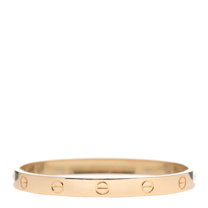 Cartier 18K Yellow Gold LOVE Bracelet 17 3 of 7