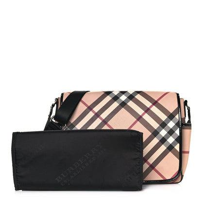 Burberry Nova Check Diaper Messenger Bag 1 of 12