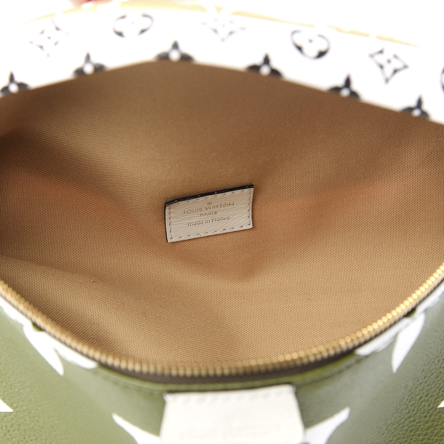 Louis Vuitton Monogram Giant Bumbag Kaki Beige 4 of 8