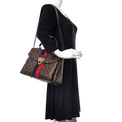 Louis Vuitton Monogram Georges MM Marine Cherry 2 of 9